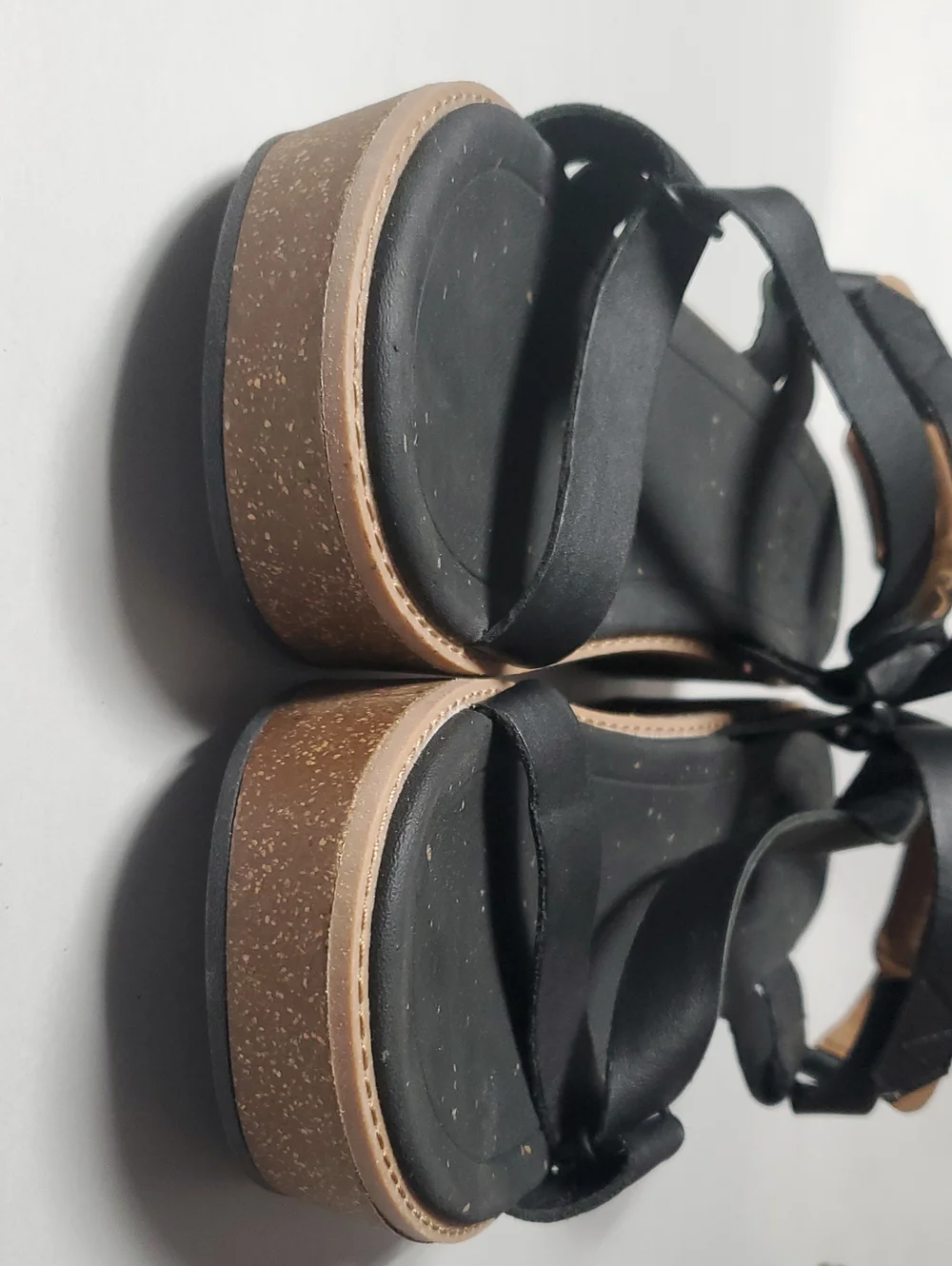 Teva Womens Madera Wedge Sandal Size 8.5 Black Platform